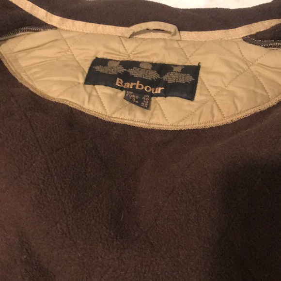 Vintage Barbour Jacket Quilted Utility Field Chore Coat Luxe. Too tight for me - Picture 7 of 12